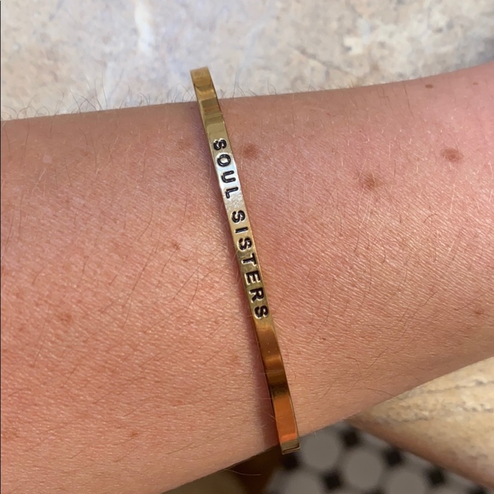 Soul Sisters Rose Gold MantraBand
